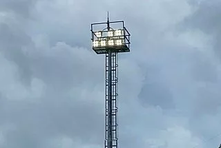 Мачты освещения МОН-16, <br>
ФК «Чайка», Ростов-на-Дону